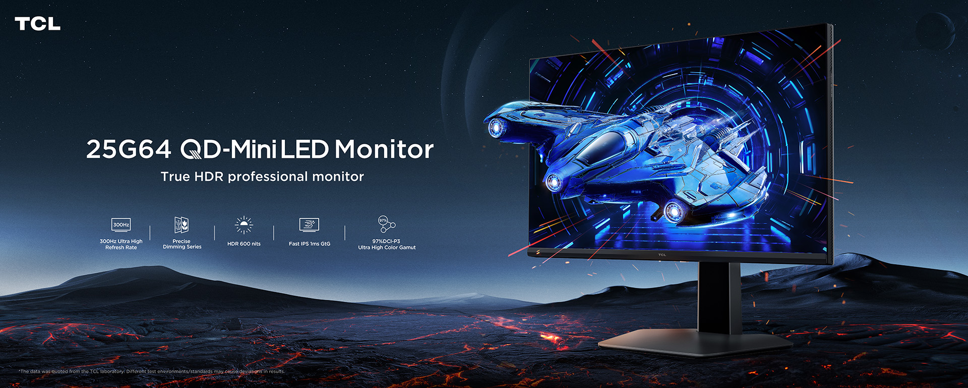 Monitor TCL 25G64 QD-Mini LED