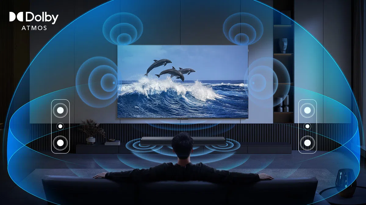 Dolby Atmos Barra de Sonido TCL S55H