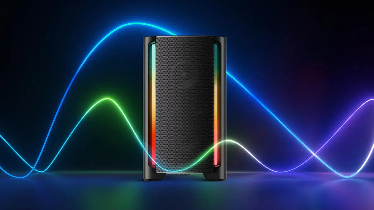 5 efectos de luz dinámicos Party Speaker TCL TP200K