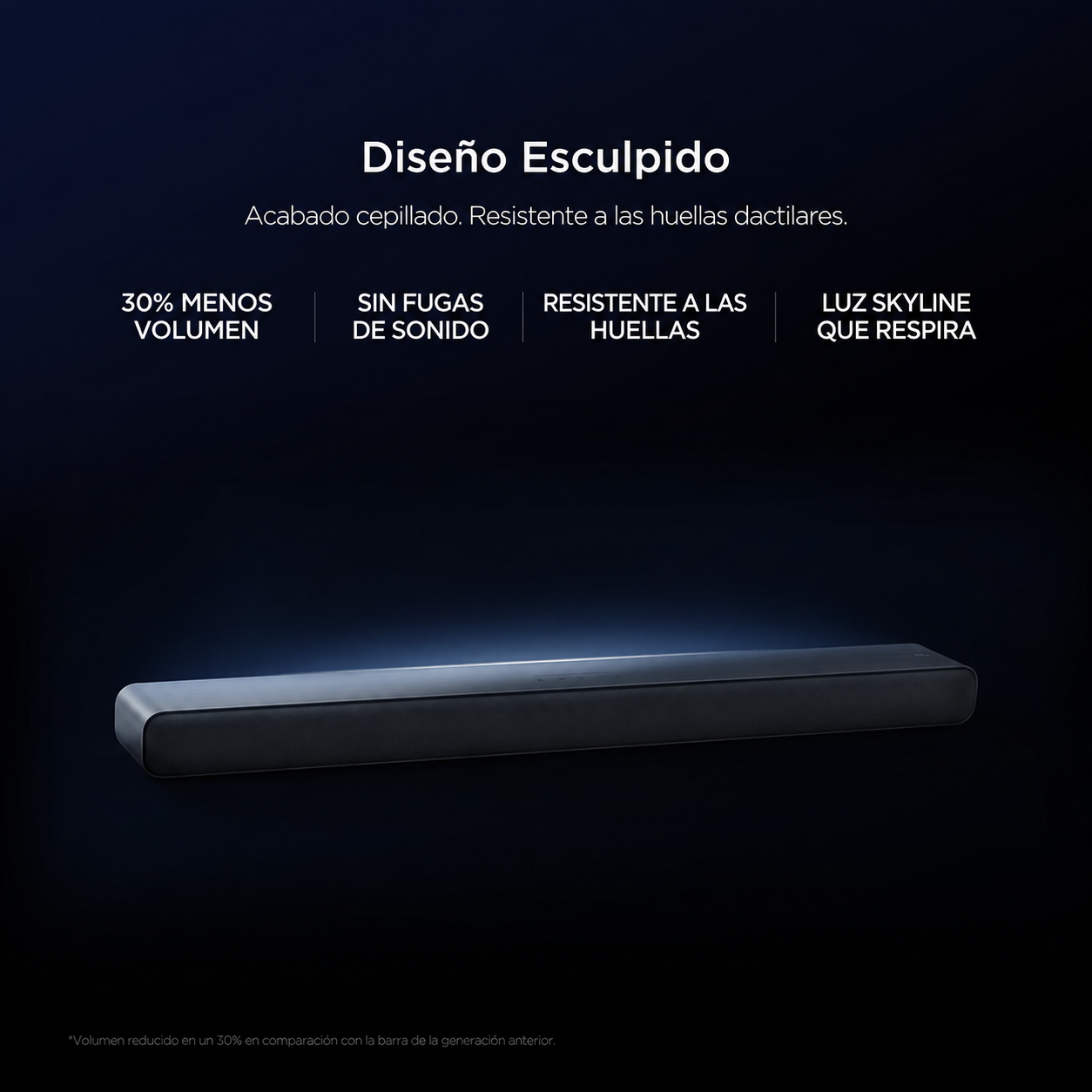 Diseño de la barra TCL S45H